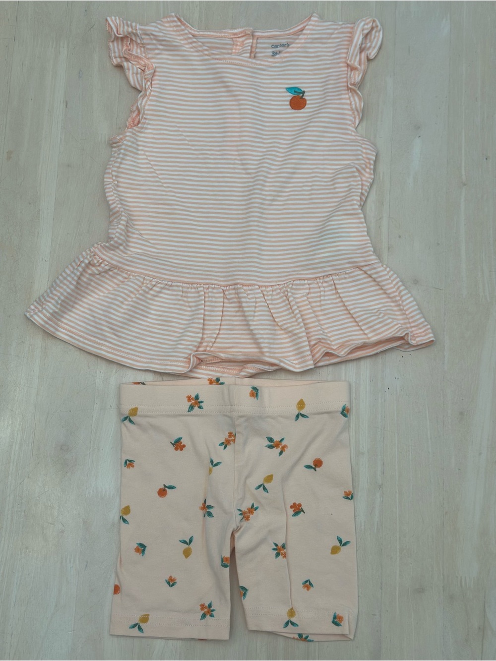 Carters Peach 2-Piece Outfit